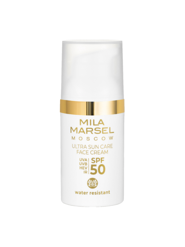 Увлажняющий солнцезащитный экран крем для лица SPF 50, фото