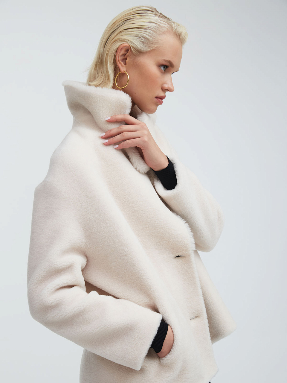 Шуба Снегурочка короткая, фото 2