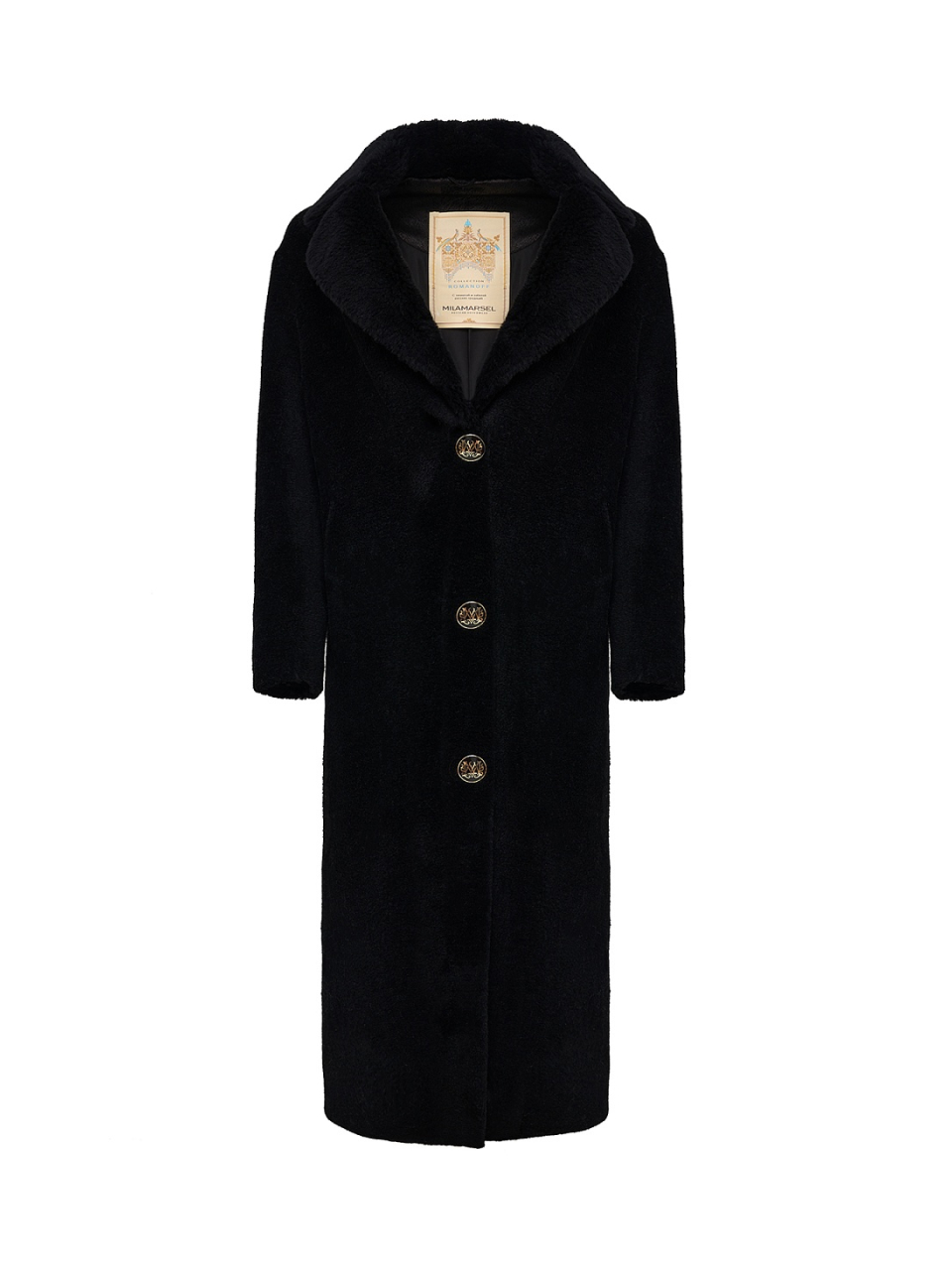 Шуба Снегурочка черная, фото 1