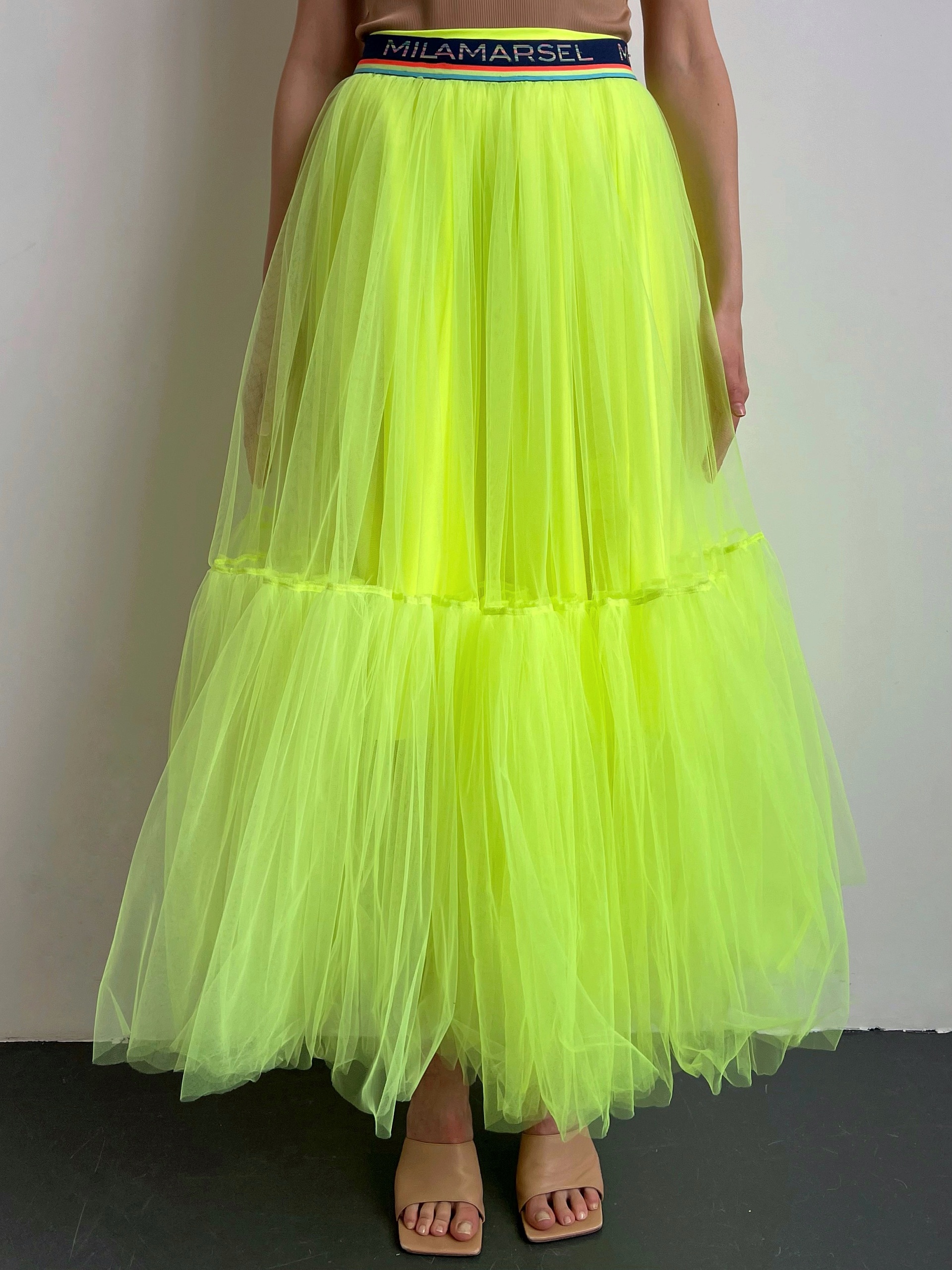 Юбка ярко-зеленая, фото 2